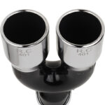 سراگزوز خودرو اسپرت مدل RC دو لول - مشکی سری کروم