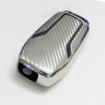 کاور سوییچ TPU طرح کربن ساینا و کوییک اس لاکچری MP - رنگ نقره ای