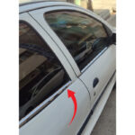 زه استیل آبگیر شیشه AR مناسب 206/207/رانا