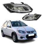 چراغ جلو اسپرت ساینا کوییک طرح نایک چپ و راست