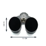 سراگزوز خودرو اسپرت مدل دو لول شکاری - کروم