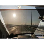 پرده افتابگیر شیشه جلو دودی کشویی طول 53 سانتیمتر