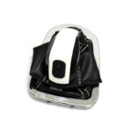 ست سردنده با گردگیر چرمی (مشکی سفید) مدل 2008 - همراه با زه استیل دور دنده مناسب برای ساینا و کوییک