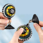 قطب نما جلو شیشه چراغ دار