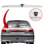 دستگیره صندوق عقب پژو 206 و 207 - رنگ سفید با آرم RC