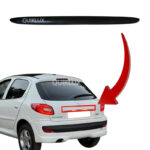 دستگيره صندوق عقب پژو 206 و 207 - رنگ مشکي ساده بدون آرم - Image 2