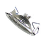 چراغ مه شکن عقب پژو 206 طرح سفید (کریستالی)