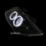 چراغ جلو اسپرت ساینا کوییک طرح حلقه نورانی رنگ سفید