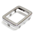 قاب دور دنده پژو 206 - نقره ای دودی Mp