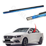 نوار ابگیر شیشه بغل تارا با زه استیل - سمت راننده جلو