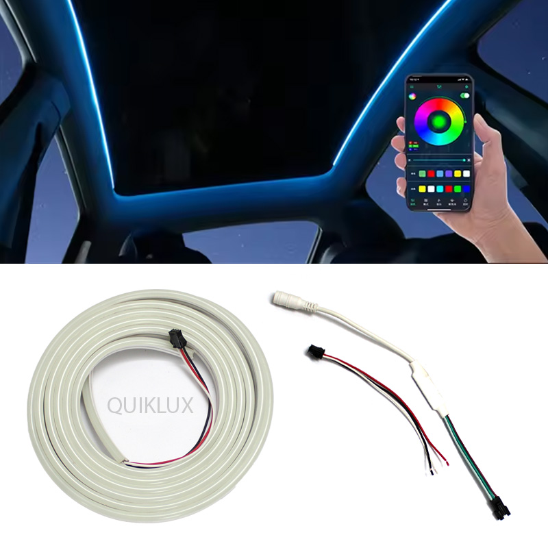 5963696369 کیت نورپردازی سانروف خودرو RGB مدل SUNROUF LIGHT