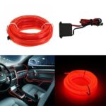 الوایر نورانی USB طول 2 متر - رنگ قرمز