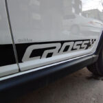 برچسب بدنه کوییک مدل کراس مشکی