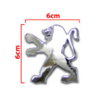 آرم شیر عقب پژو 206 - کروم (غیر اصل)