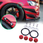 بست سپر به گلگیر رنگی پک 4 عددی - قرمز