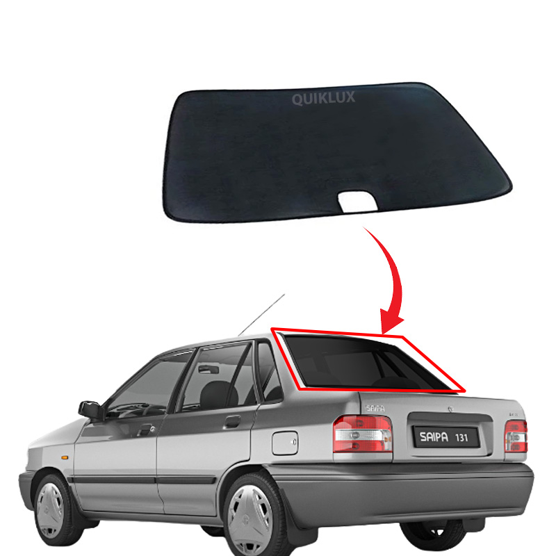 پرده آفتابگیر شیشه عقب - پراید