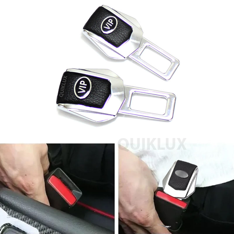 165151513 صداگیر کمربند stco چرمی بدون قفل بسته 2 عددی - لوگو VIP