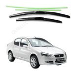 تیغه برف پاک کن هیبریدی 16/26 Karal مناسب پژو 206