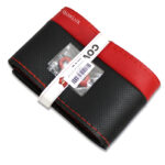 دور فرمون دوختنی چرمی مدل مشکی قرمز