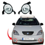 چراغ مه شکن جلو خودروی تیبا