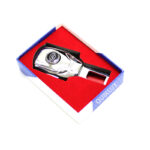 صداگیر کمربند stco  قفل شو با بدنه کروم  - لوگو چری - Image 3