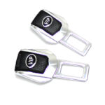 صداگیر کمربند stco چرمی بدون قفل بسته 2 عددی - لوگو VIP