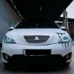 جلو پنجره تیبا ارشیا مدل 6 خط - کروم