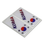 برچسب پرچم پلاک ژله ای - کره (بسته 2 عددی)