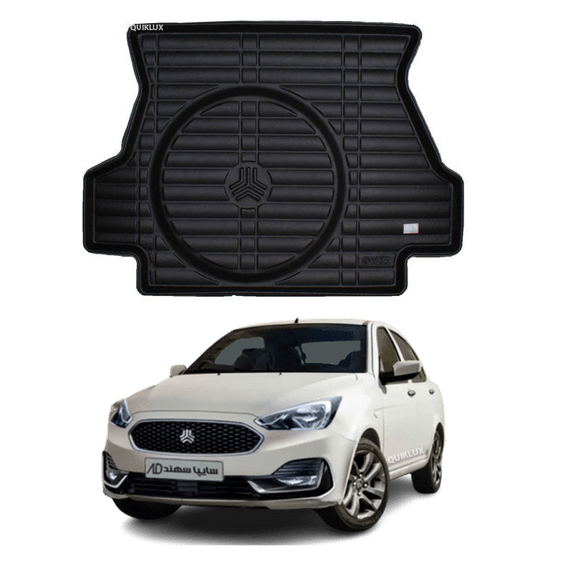 کفپوش سه بعدی صندوق خودرو بابل کارپت مدل اکونومی مناسب برای سهند