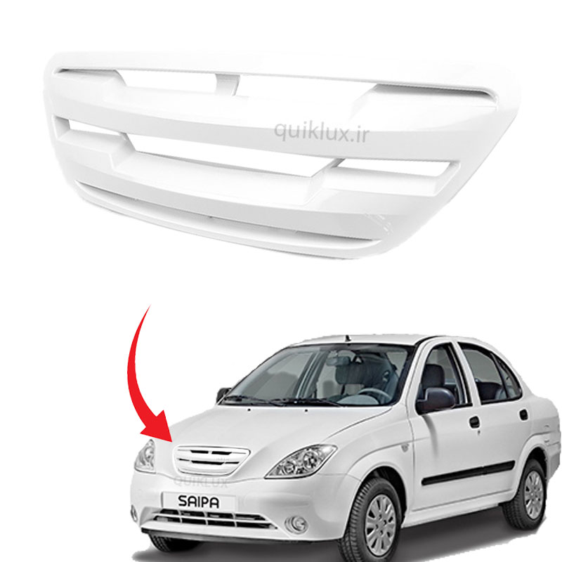 جلو پنجره تیبا طرح کدیلاکی - سفید