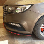 لیپ زیر سپر سامورایی ساده - مشکی نوار قرمز