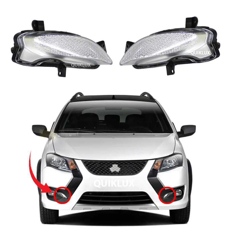 چراغ دیلایت جلو کوییک بسته 2 عددی چپ و راست MP