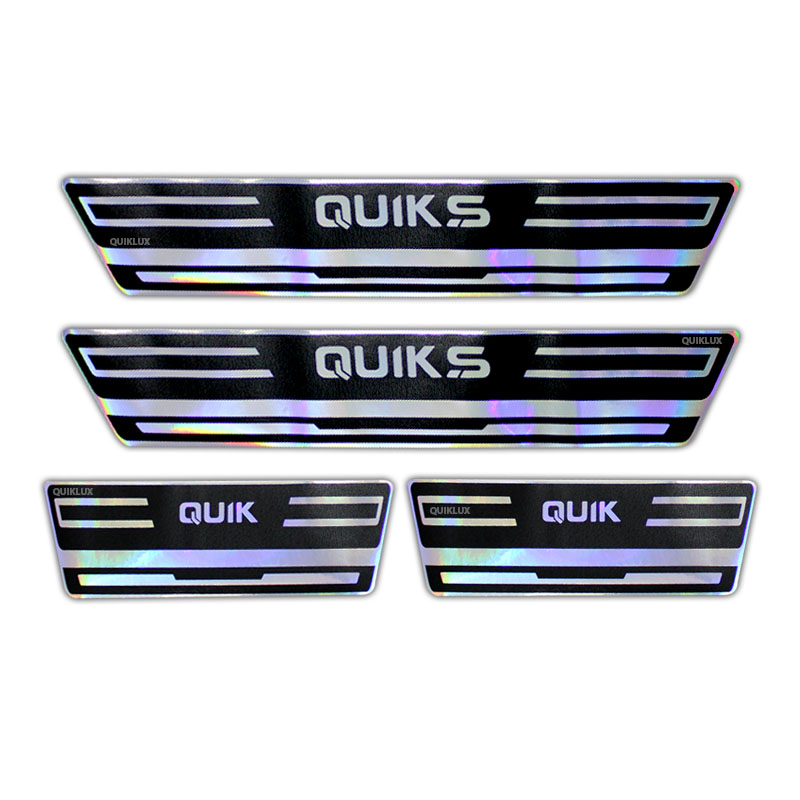 برچسب پارکابی طرح چرمی - هفت رنگ - quik s