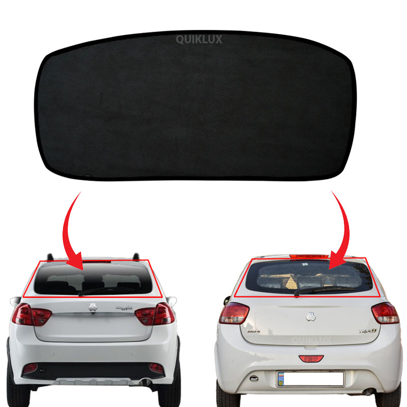 پرده آفتابگیر شیشه عقب - کوییک تیبا 2