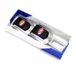 صداگیر کمربند stco چرمی بدون قفل بسته 2 عددی - لوگو چری