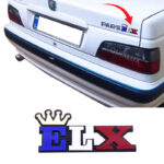 آرم پلکسی ELX با تاج - رنگ فرانسه