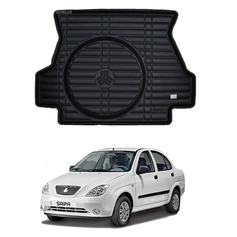 کفپوش سه بعدی صندوق خودرو بابل کارپت مدل اکونومی مناسب برای تیبا صندوقدار