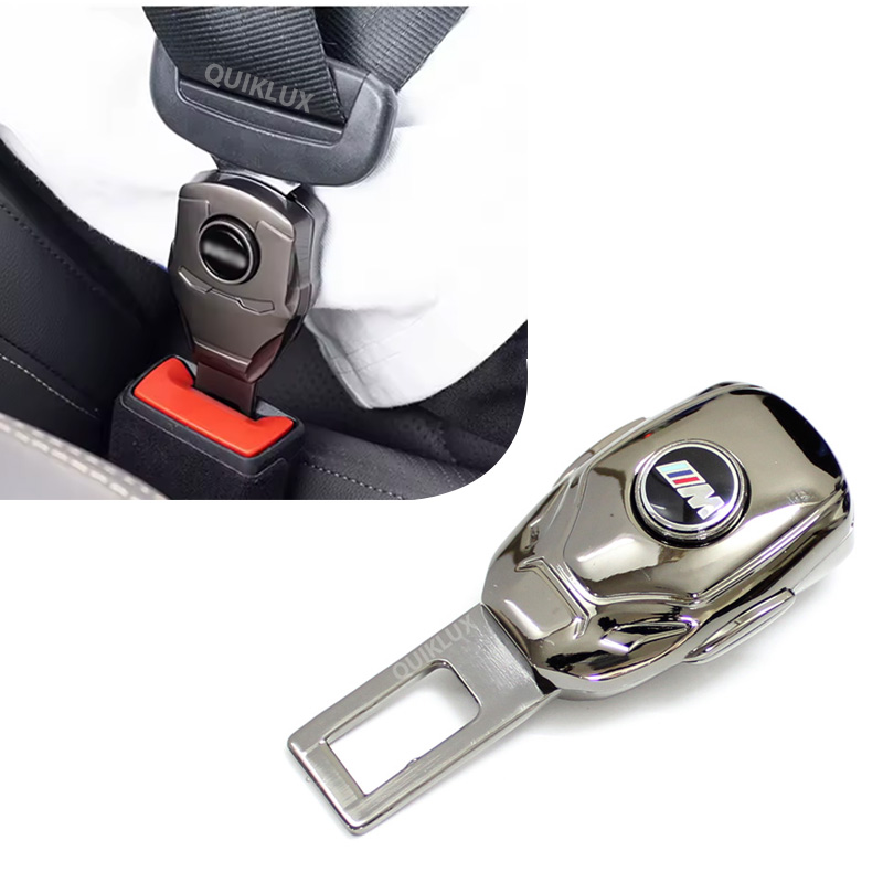 4156443 صداگير کمربند stco قفل شو با بدنه کروم - لوگو ام پاور