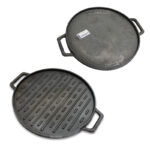 تابه گرد گریل چدنی