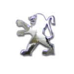 آرم شیر عقب پژو 206 - کروم (غیر اصل)