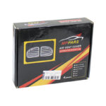 قاب دریچه کولر اسپرت پژو 206 MP با ناخنی- طلایی