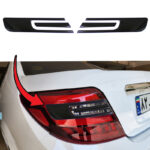 کاور کالرینگ سه بعدی چراغ عقب - دنا پلاس بزرگ طرح بنزی