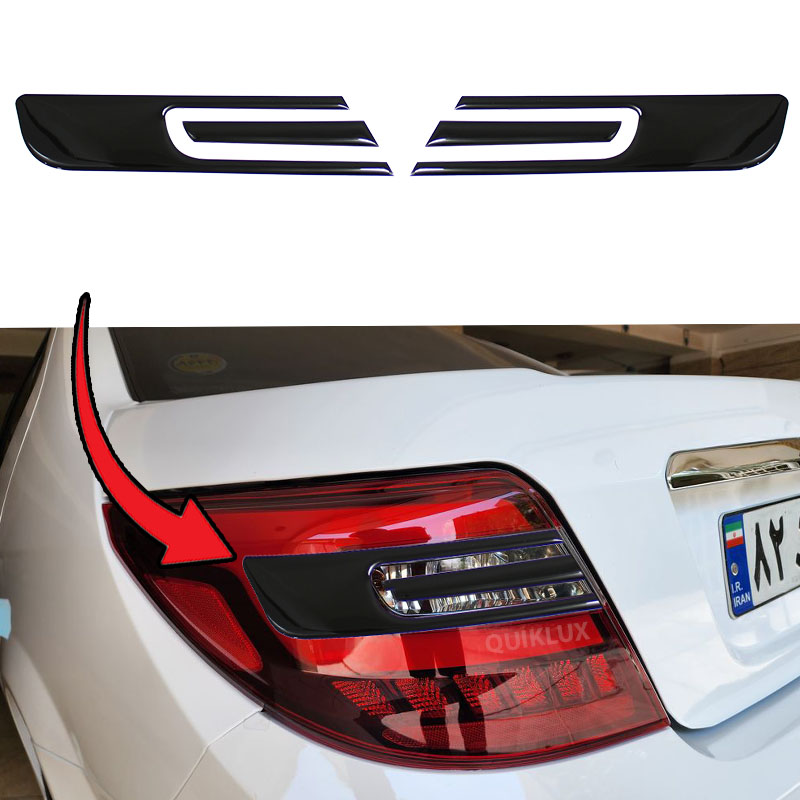 کاور کالرینگ سه بعدی چراغ عقب - دنا پلاس بزرگ طرح بنزی