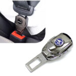 صداگیر کمربند stco قفل شو با بدنه کروم - لوگو kmc