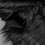 خز طاقچه عقب خودرو پرز بلند - مشکی