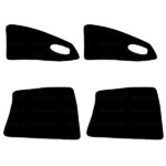 پرده آفتاب گیر شیشه بغل خوردو مناسب برای تیبا ساینا کوییک سهند و اطلس 4 تیکه