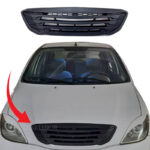 جلو پنجره تیبا طرح سوناتایی با لوگو سایپا