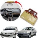 چراغ سقف پژو پارس و 405 جا عینکی دار جدید طرح چوب براق