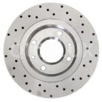 دیسک ترمز SMT سوراخ دار چرخ جلو پژو 405، پژو پارس، سورن ال ایکس، سمند ال ایکس – مدل توربو