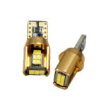 لامپ SMD آریایی 18 تایی مدل کنباس دار فریم فلزی - بسته 2 عددی رنگ لیمویی